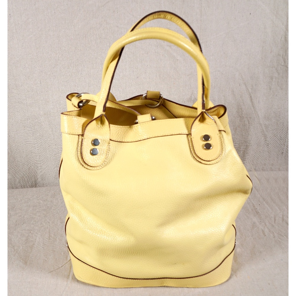 Falor Leather Bucket Bag